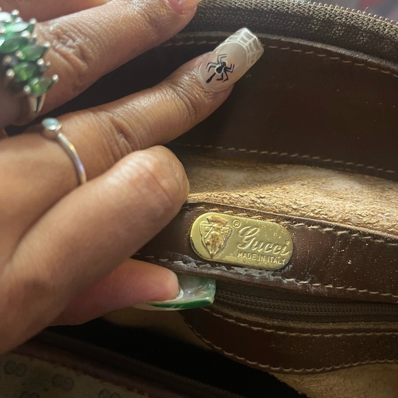 Vintage Micro GG Gucci Satchel - Picture 5 of 7